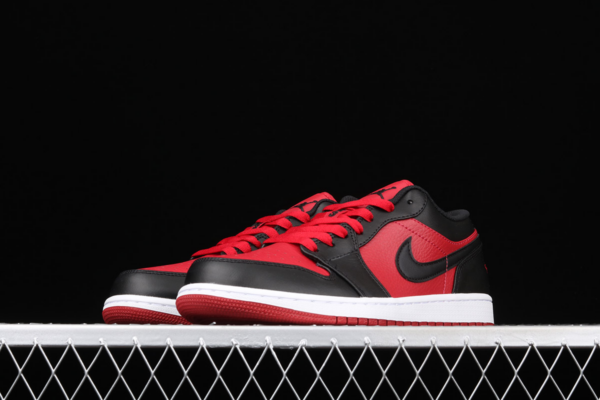 Giày Nike Air Jordan 1 Low 'Gym Red' 553558-610 - Hình ảnh 3