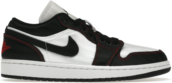 Giày Nike Wmns Air Jordan 1 Low SE Utility 'White Black Red' DD9337-106