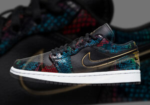 Alternative view of Giày Nike Air Jordan 1 Snakeskin CW5580-001