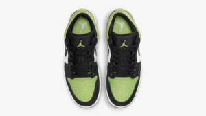 Alternative view of Giày Nike Air Jordan 1 Low 'Snakeskin Vivid Green' DX4446-301