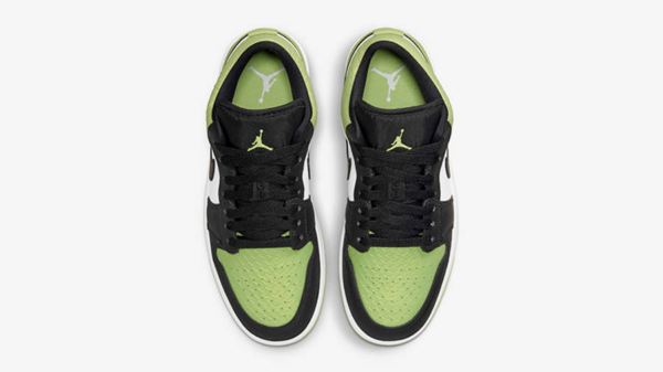 Giày Nike Air Jordan 1 Low 'Snakeskin Vivid Green' DX4446-301 - Hình ảnh 2