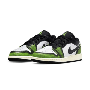 Giay Air Jordan 1 Low 'White Black Green' DO8244-003
