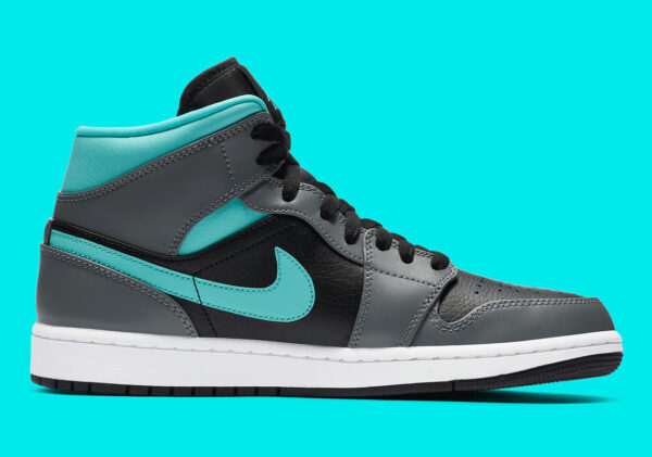 Giày Nike Air Jordan 1 Mid 'Aqua' 554724-063 - Hình ảnh 5