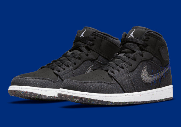 Giày Nike Air Jordan 1 Mid SE GS 'Crater' DM4334-001 - Hình ảnh 5