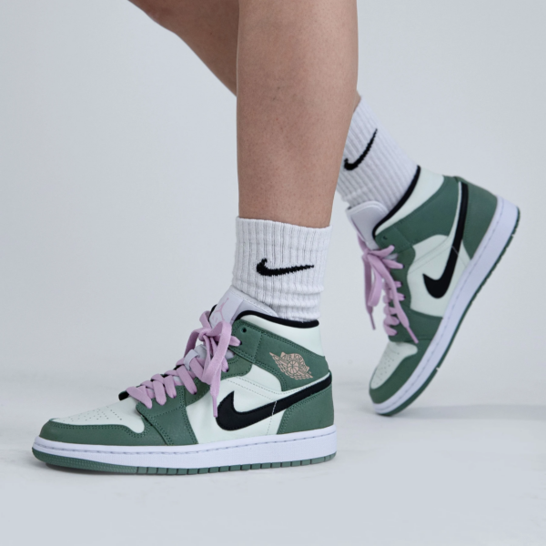 Giày Nike Wmns Air Jordan 1 Mid SE 'Dutch Green' CZ0774-300 - Hình ảnh 2