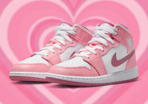 Giay Nike Air Jordan 1 Mid GS 'Valentine's Day 2023' DQ8423-616
