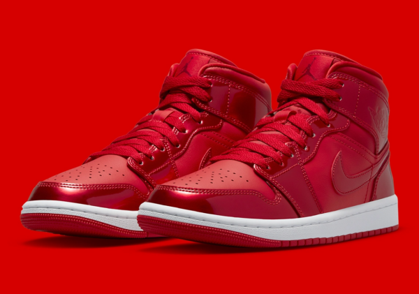 Giày Nike Air Jordan 1 Mid SE 'University Red Pomegranate' DH5894-600 - Hình ảnh 7