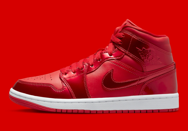 Giày Nike Air Jordan 1 Mid SE 'University Red Pomegranate' DH5894-600 - Hình ảnh 4