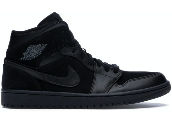 Giày Nike Air Jordan 1 Mid 'Triple Black' (2018) 554724-050