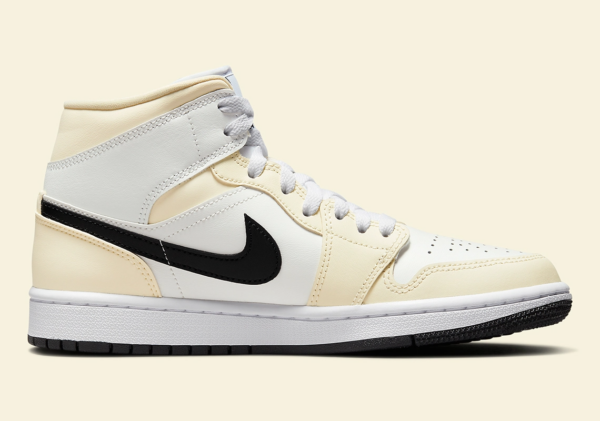 Giày Nike Wmns Air Jordan 1 Mid 'Coconut Milk' BQ6472-121 - Hình ảnh 6