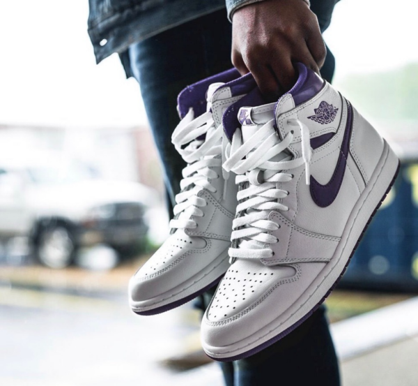 Giày Nike Wmns Air Jordan 1 High OG 'Court Purple' CD0461-151 - Hình ảnh 5