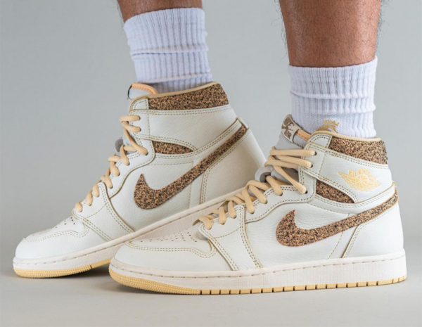 Giày Nike Air Jordan 1 Retro High Vibrations Of Naija 'Beige' FD8631-100 - Hình ảnh 2