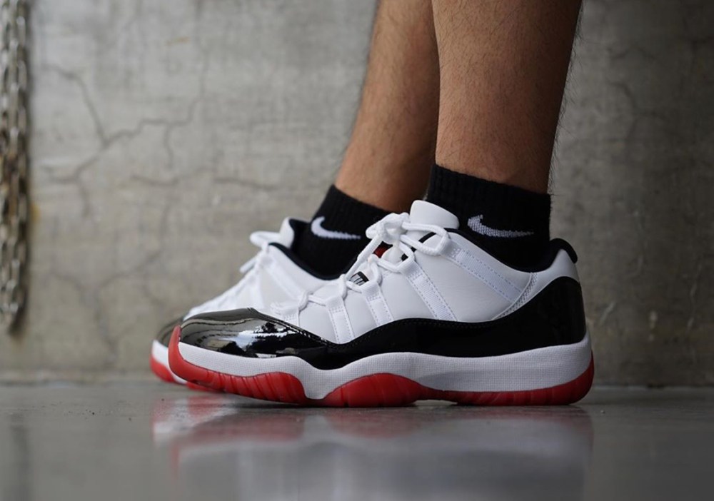 Giày Nike Air Jordan 11 Retro Low Ps 'Concord Bred' 505835-160 - Authentic- Shoes