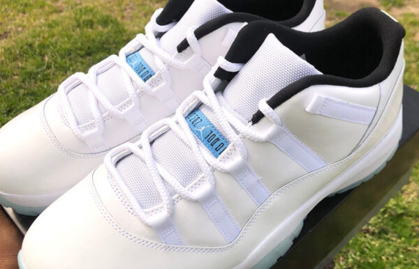 Giày Air Jordan 11 Retro Low GS 'Legend Blue' 528896-117 - Hình ảnh 11