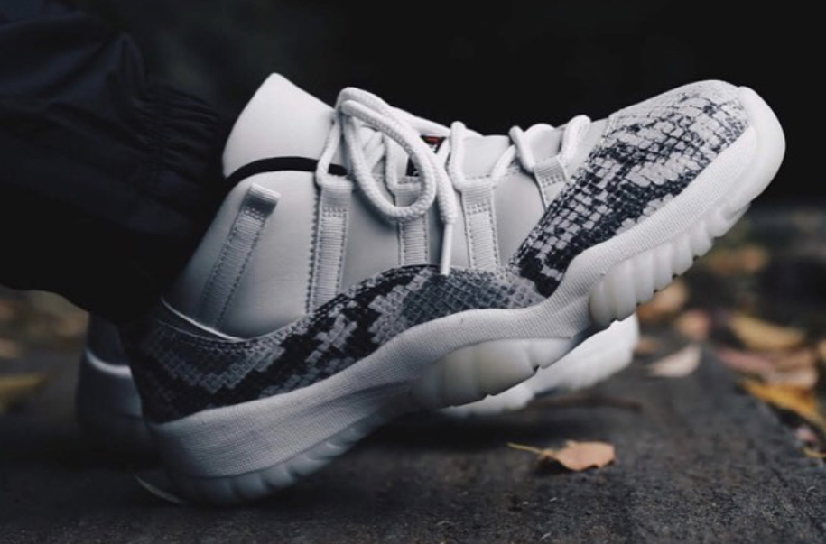 Retro 11s snake skin online