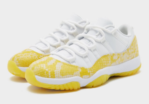 Giay Nike Air Jordan 11 Retro Low 'Yellow Snakeskin' AH7860-107