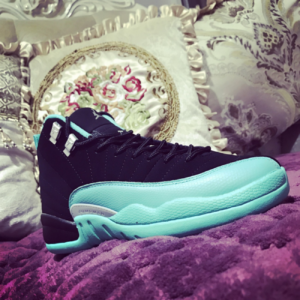 Alternative view of Giày Nike Air Jordan 12 GG 'Hyper Jade' 510815-017