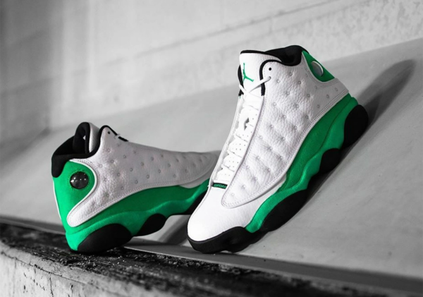 Giày Nike Air Jordan 13 Retro GS 'Lucky Green' DB6536-113 - Hình ảnh 4