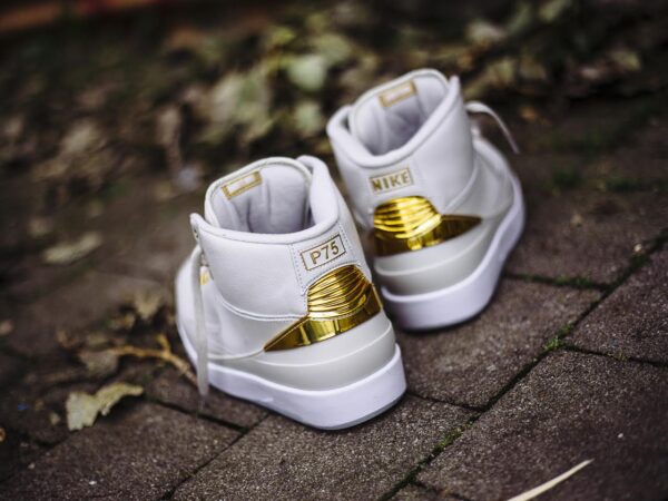 Gold Nike Air Jordan 2 Quai 54 special edition