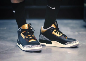 Giay Nike Air Jordan 3 Retro 'Black Cement Gold' CK9246-067