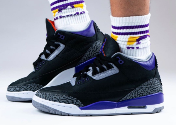 Giày Air Jordan 3 Retro 'Court Purple' CT8532-050 - Hình ảnh 5