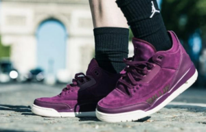 Alternative view of Giày Nike Wmns Air Jordan 3 Retro 'Bordeaux' AH7859-600