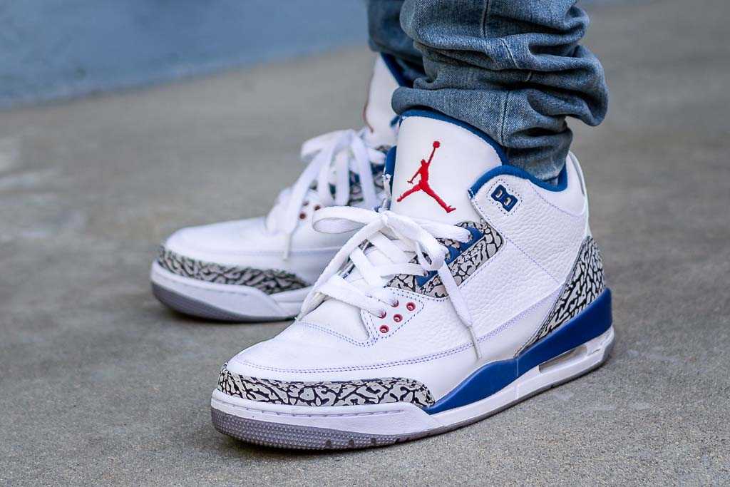 Giày Nike Air Jordan 3 Retro OG BG 'True Blue' 2016 854261-106