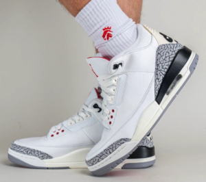 Giay Nike Air Jordan 3 Retro GS 'White Cement' DM0967-100