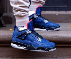 Alternative view of Giày Nike Air Jordan 4 Winter 'Loyal Blue' CQ9597-401