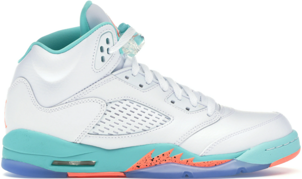 Giày Nike Air Jordan 5 Retro 'Light Aqua' 440892-100