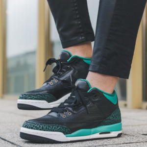 Alternative view of Giày Nike Air Jordan 3 Retro GS 'Rio Teal' 441140-018
