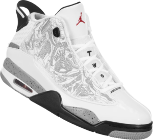 Alternative view of Giày Nike Jordan Dub Zero 'White Cement' 311046-105