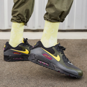 Giay Nike Air Max 90 GORE-TEX 'Tour Yellow Cargo Khaki' DJ9779-001