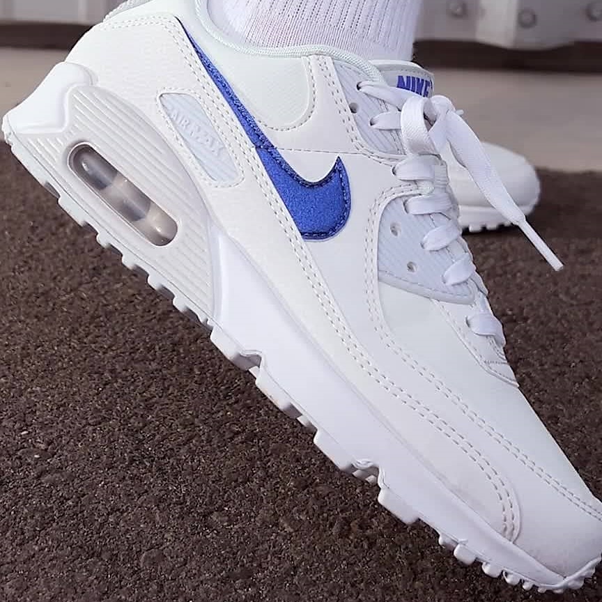 Nike Air Max 90 White Blue DX0115-100