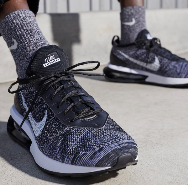 Giày Nike Air Max Flyknit Racer 'Black White' DJ6106-001 - Hình ảnh 2