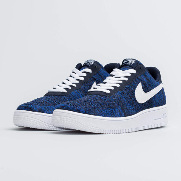 Giày Nike Air Force 1 Flyknit Low 2.0 'College Navy' AV3042-400 - Hình ảnh 2