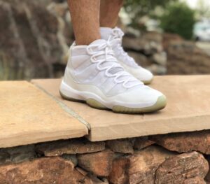 Alternative view of Giày Nike Air Jordan 11 Retro 'Silver Anniversary' 408201-101