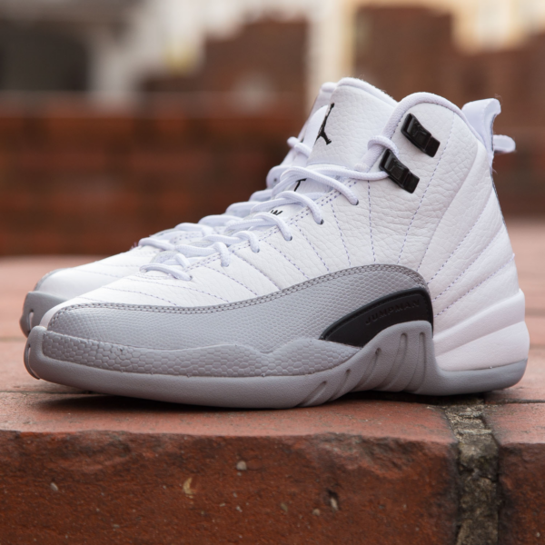 Giày Nike Air Jordan 12 Retro GS 'Wolf Grey' 510815-108 - Hình ảnh 4