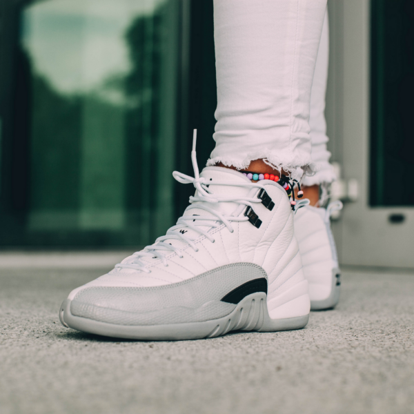 Giày Nike Air Jordan 12 Retro GS 'Wolf Grey' 510815-108 - Hình ảnh 2