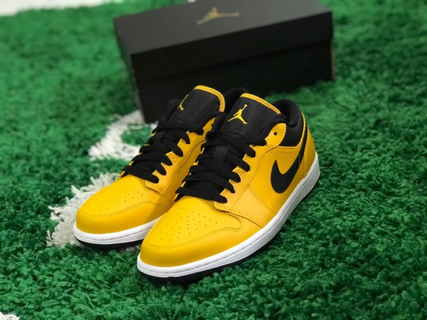 Giày Nike Air Jordan 1 Low GS 'University Gold Black' 553560-700 - Hình ảnh 7
