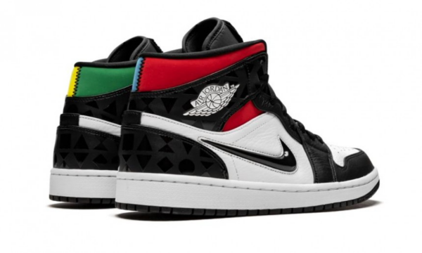 Giày Nike Air Jordan 1 Mid 'Quai 54' CJ9219-001 - Hình ảnh 8