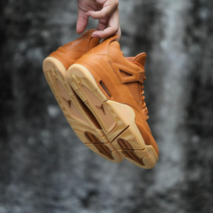 Alternative view of Giày Nike Air Jordan 4 Premium 'Wheat' 819139-205
