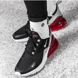 Alternative view of Giày Nike Air Max 270 GS 'Black Ember' 943345-013