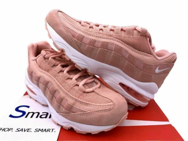 Giày Nike Air Max 95 GS 'Coral Stardust' BQ7222-600 - Hình ảnh 3