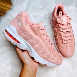 Alternative view of Giày Nike Air Max 95 GS 'Coral Stardust' BQ7222-600