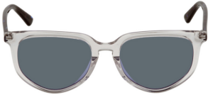 Kính Alexander McQueen Blue Cat Eye 'Grey' MQ0251S-004-53