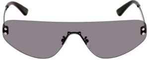 Kính Alexander McQueen Grey Browline 'Black' MQ0221S-001-99
