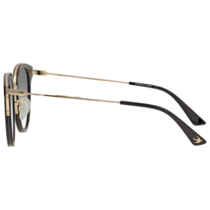 Alternative view of Kính Alexander McQueen Grey Panthos 'Black' MQ0278SA-003-54