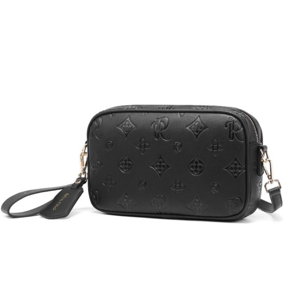 Túi MCM Camera Bag in Monogram Leather MWRASKM01BK001 - Hình ảnh 6