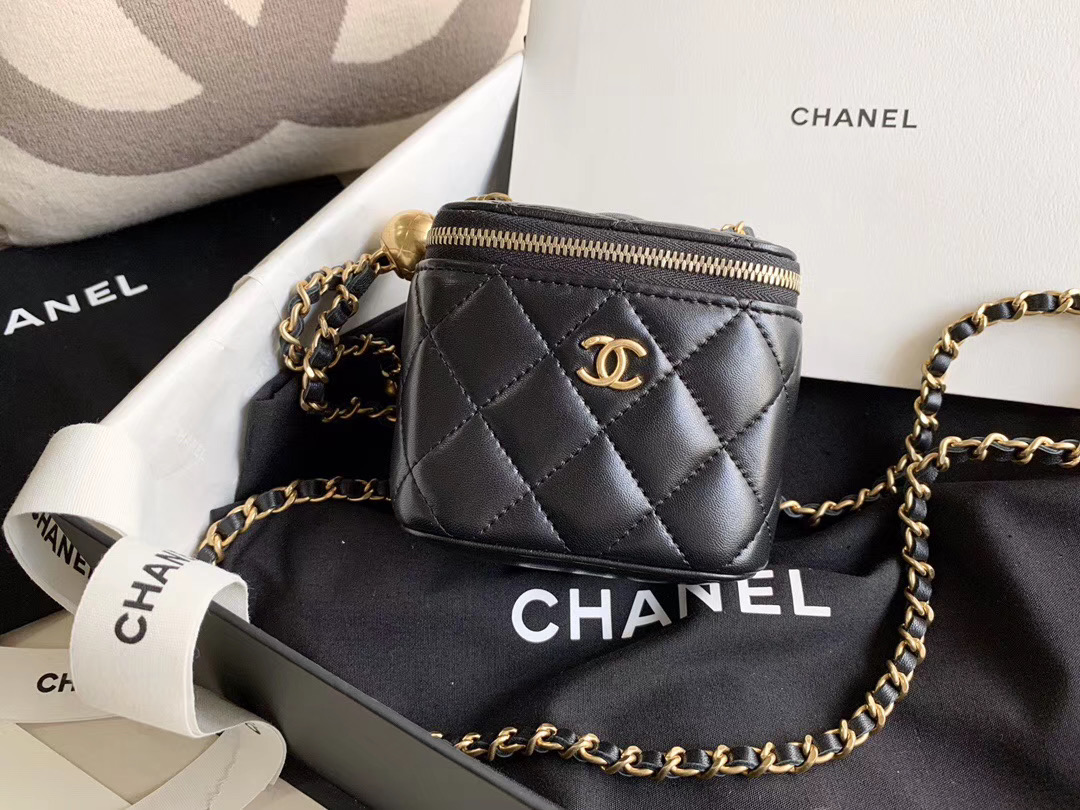 VIP Túi xách Chanel Classic Flap Small Beige Caviar GHW  ParcdesRosess